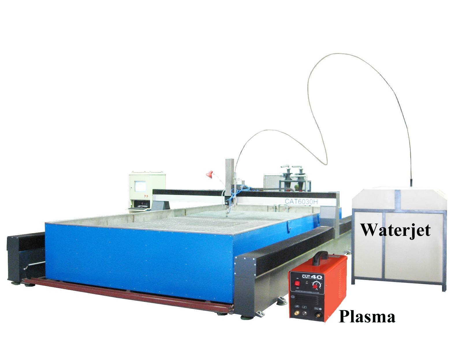 waterjet and plasma together