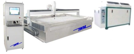 cnc waterjet cutter 2.5m x 1.3m