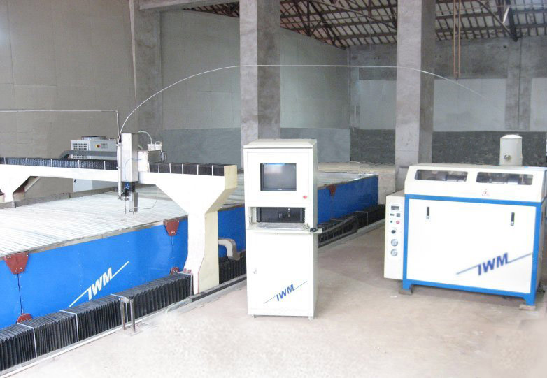 water jet cutting machine