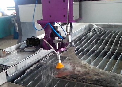 AB type 5 axis Waterjet Machine