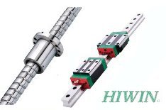 Parafuso de esfera Hiwin e guias lineares