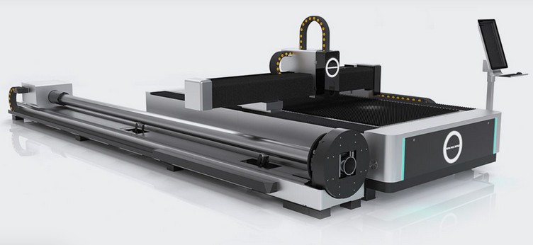 combined plate and pipe laser cutting machine