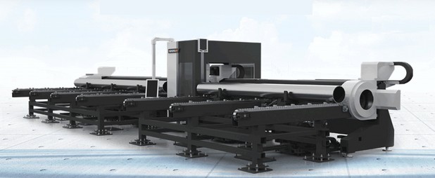side mounting laser pipe cutting machine